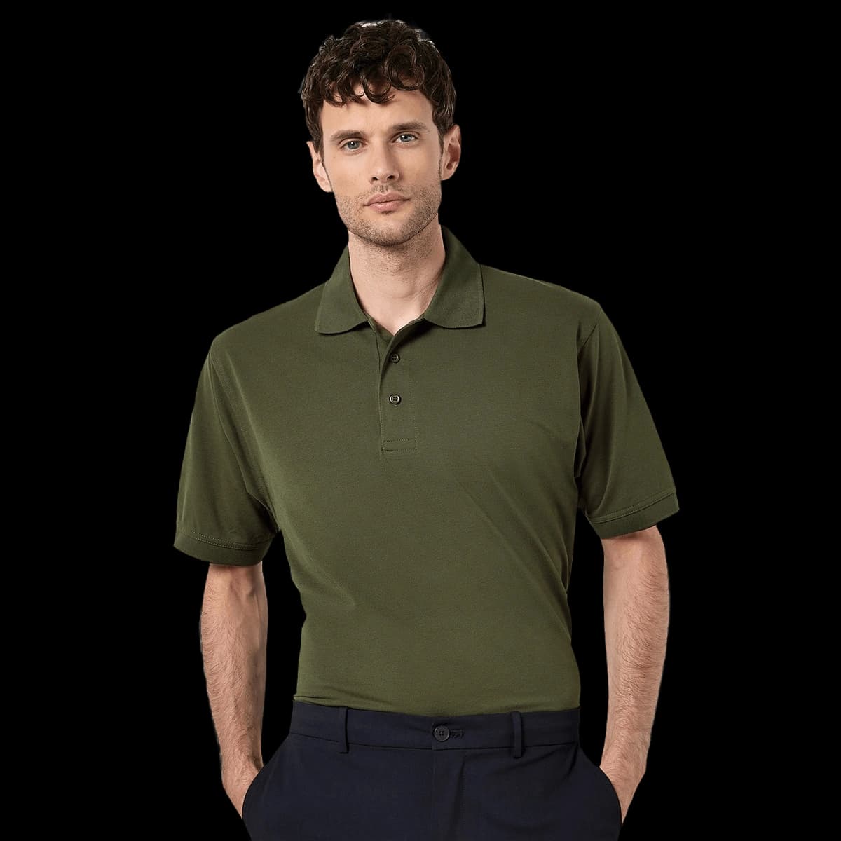 Klassic polo with Superwash® 60°C (classic fit)