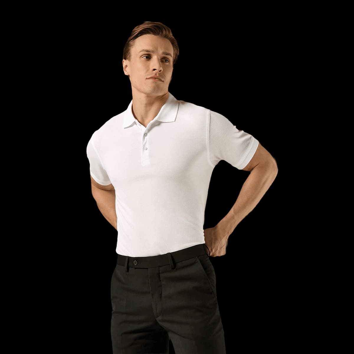 Klassic polo short sleeved Superwash® 60ºC (slim fit)