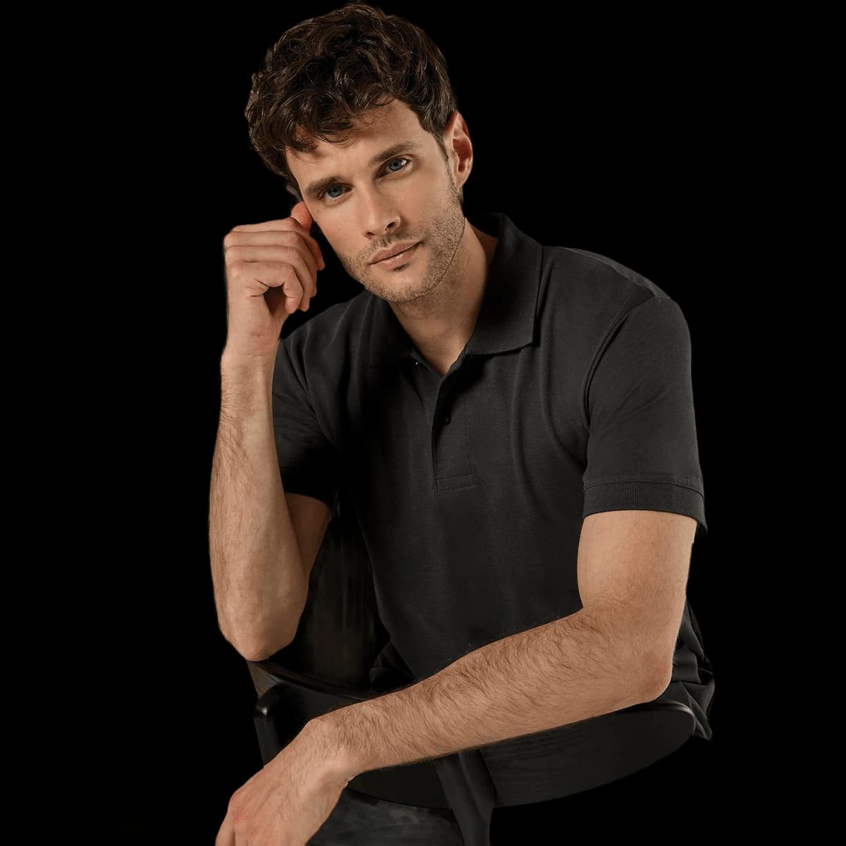 Regular fit recycled Superwash® 60°C polo