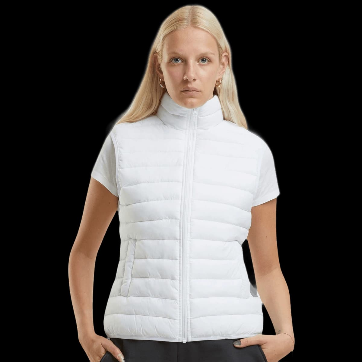 Women’s light puffer vest