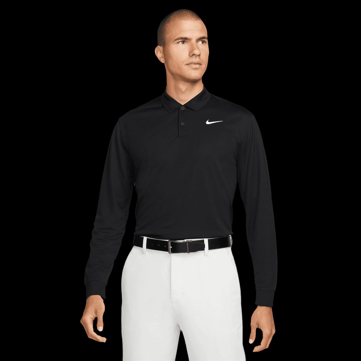 Nike Dri-FIT Victory solid long sleeve polo