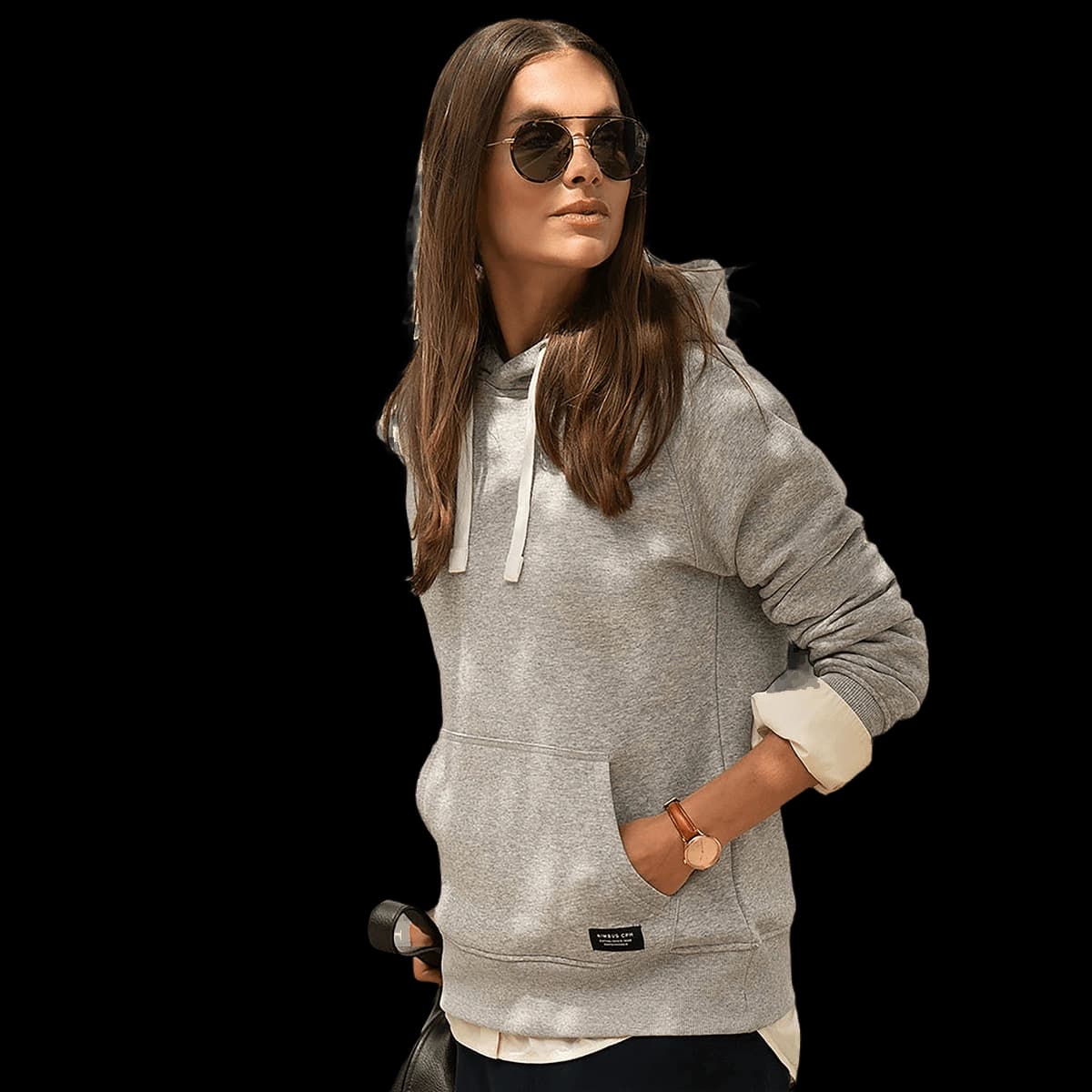 Women’s Brownsville – fashionable hooded sweatshirt