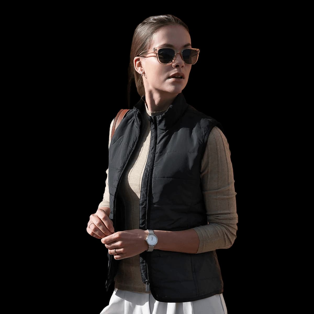 Women’s Hudson – horizontal quilted gilet