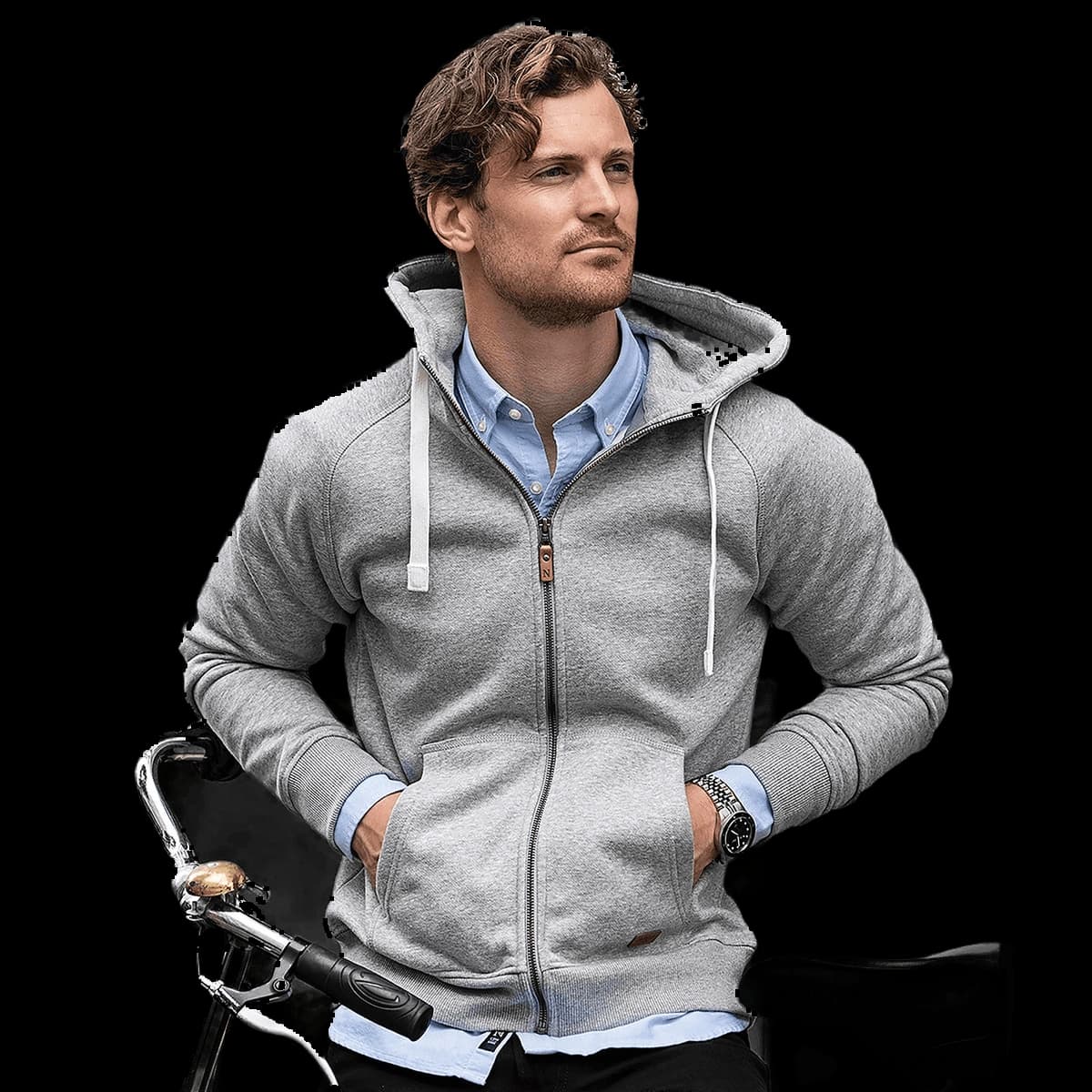Williamsburg – fashionable hooded sweatshirt