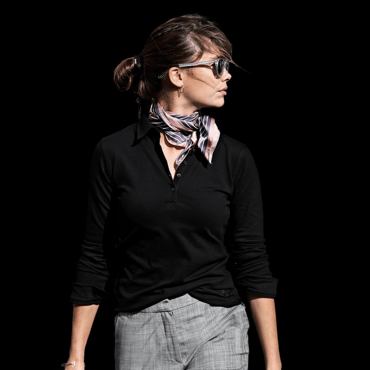 Women’s Carlington – deluxe long sleeve polo