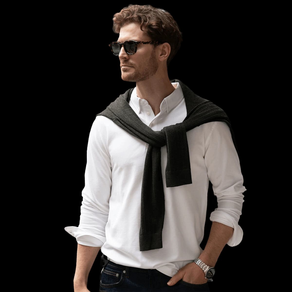 Carlington – deluxe long sleeve polo