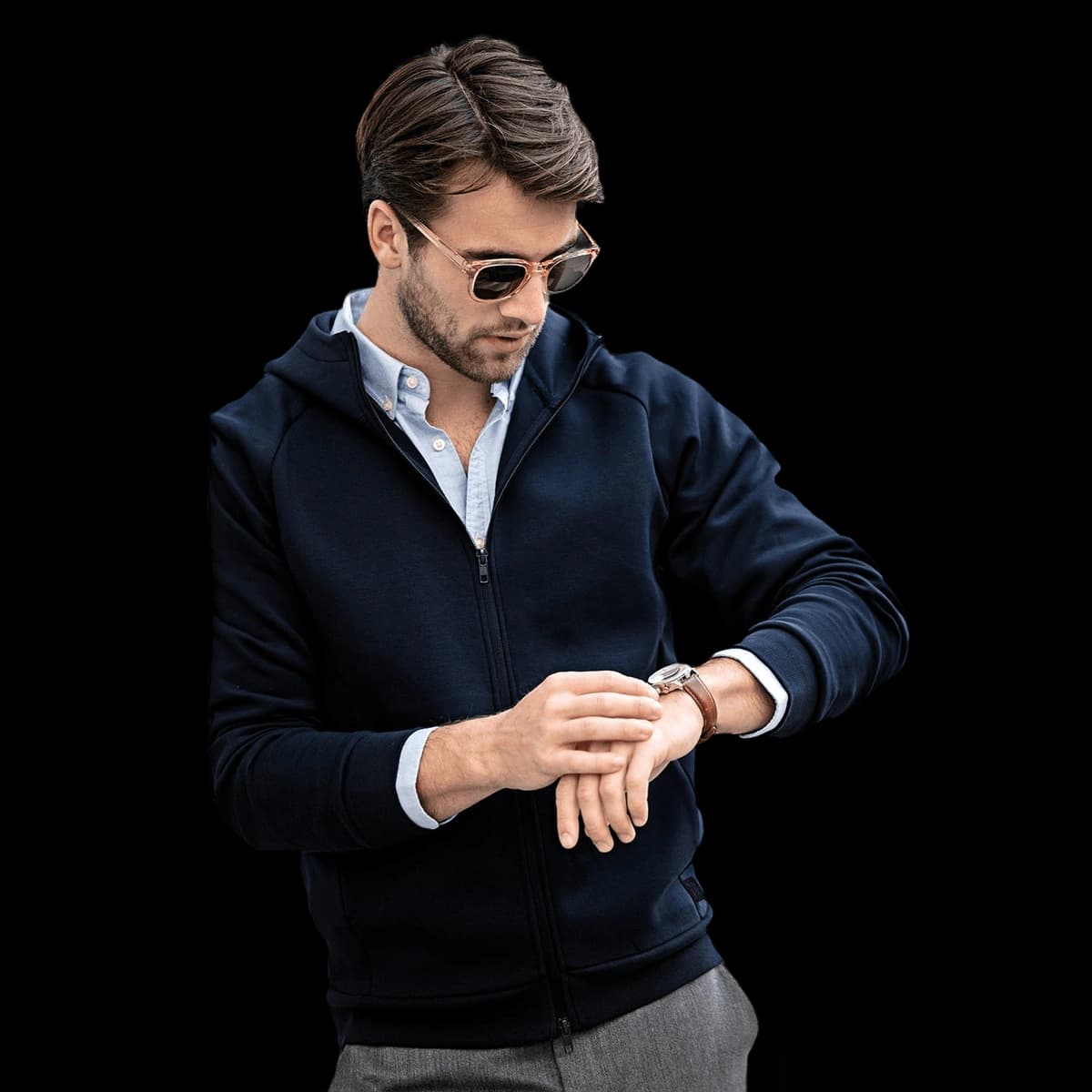 Hampton – premium double-faced hoodie