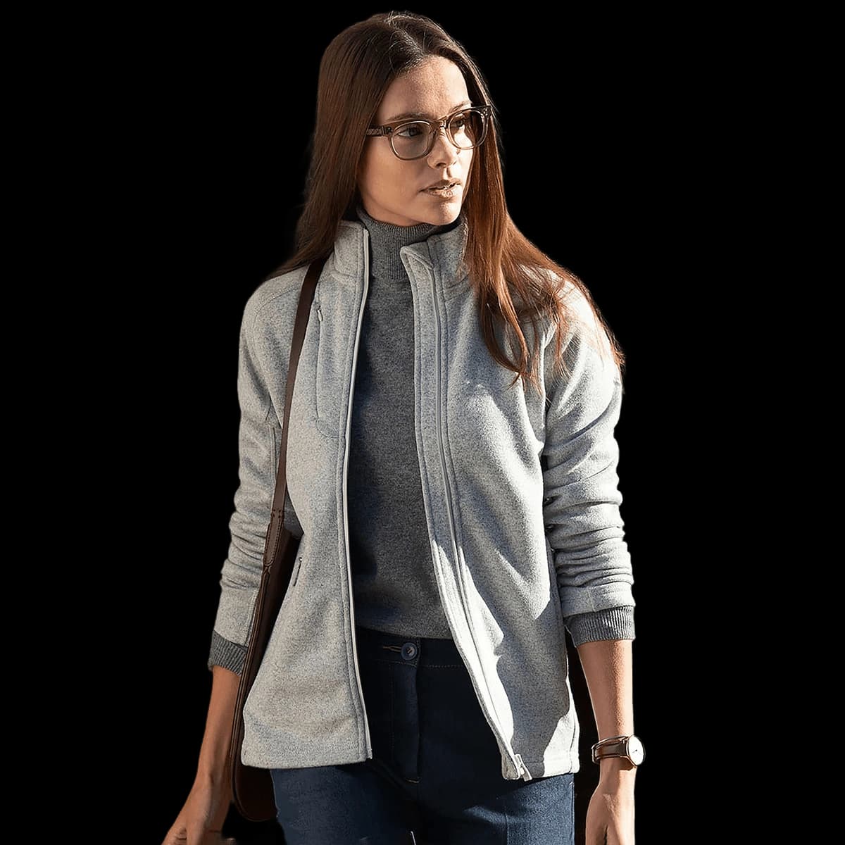 Women’s Montana – knitted fleece jacket