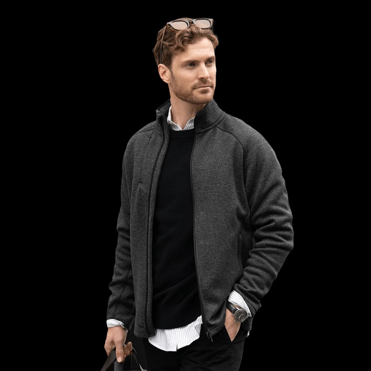 Montana – knitted fleece jacket