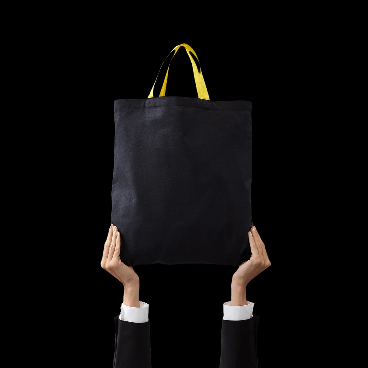 Varsity cotton shopper short handle