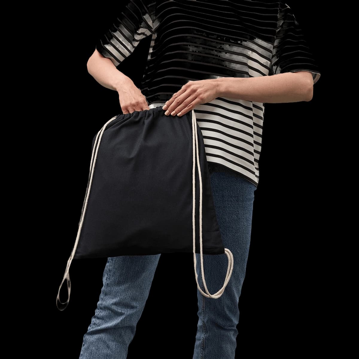 Gymsac with cords