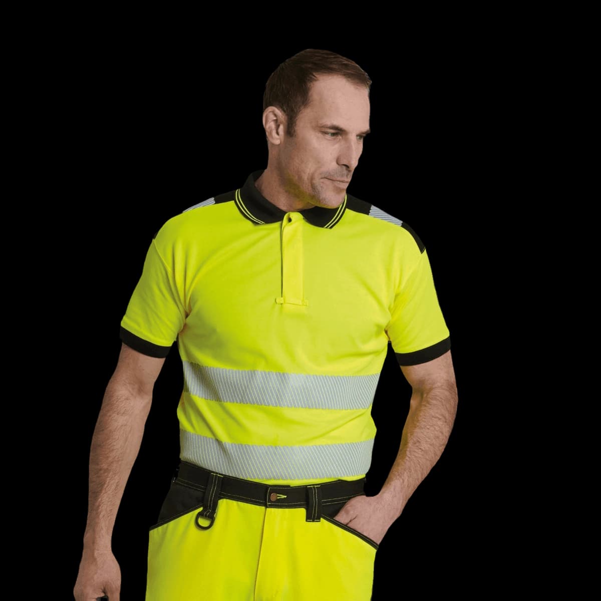 PW3 Hi-vis polo shirt (T180)