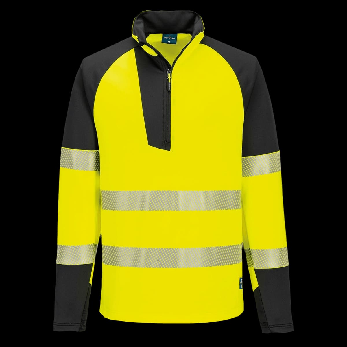 PW3 Hi-vis ¼-zip sweatshirt (T172)