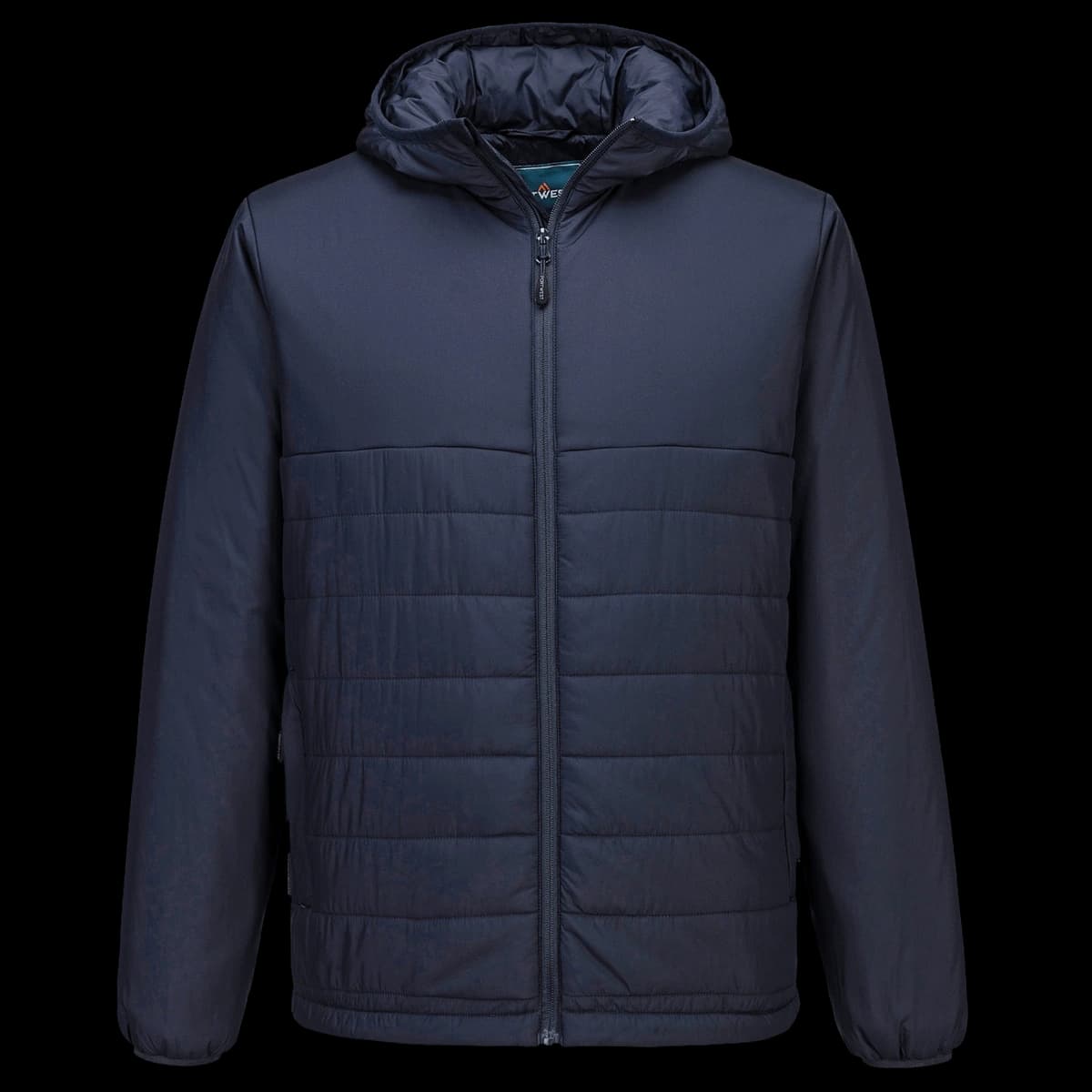 Professional hooded insulated baffle jacket (S608)