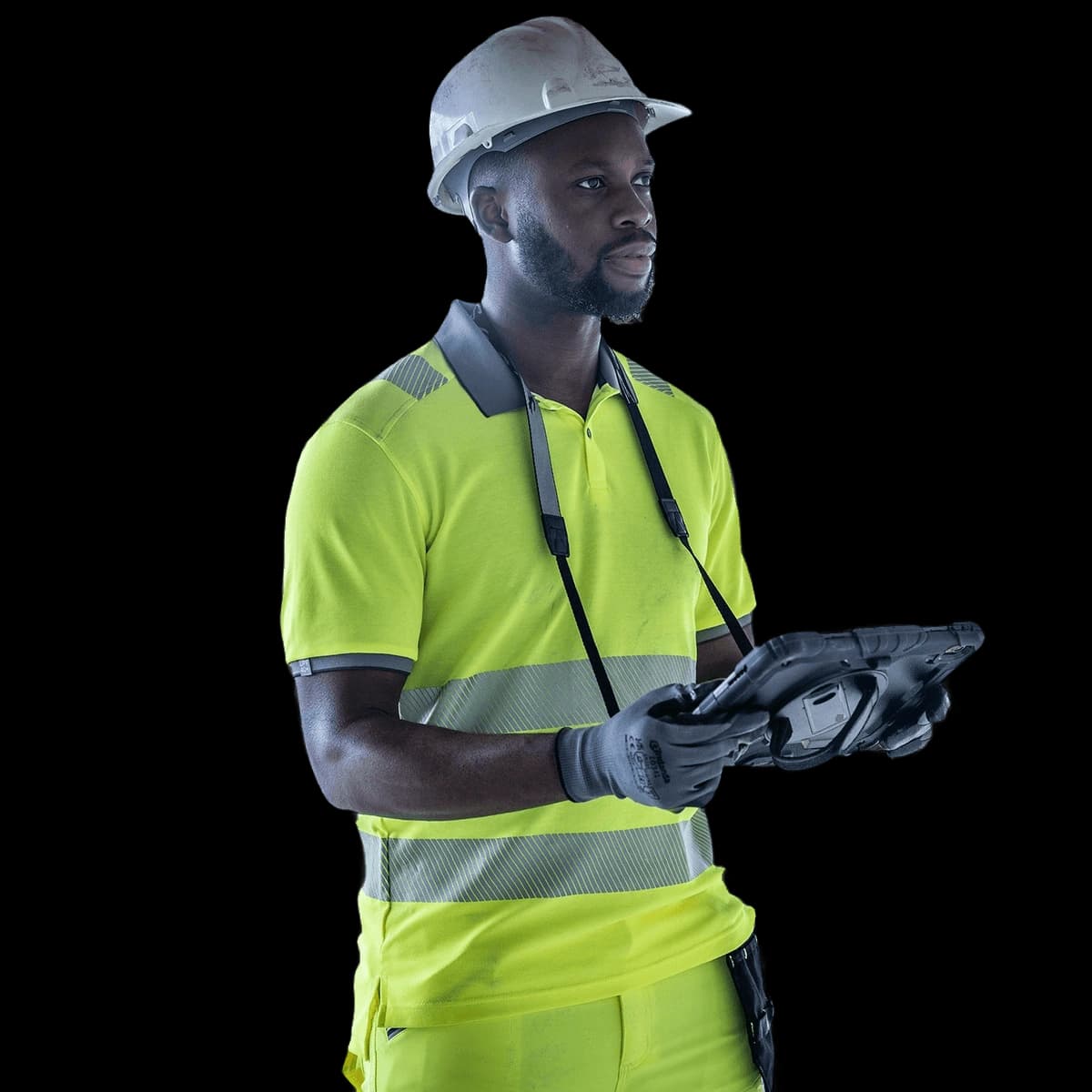 Hi-vis pro comfort polycotton polo