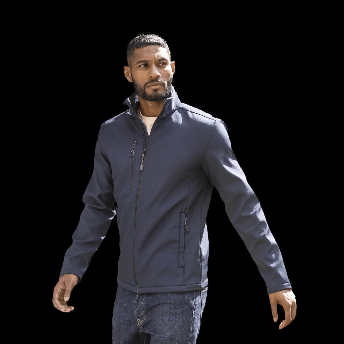 Honestly Made recycled softshell jacket
