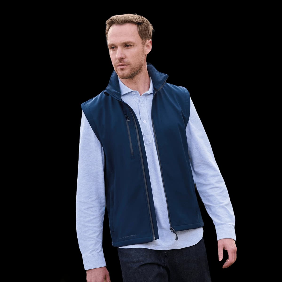 Honestly Made recycled softshell bodywarmer