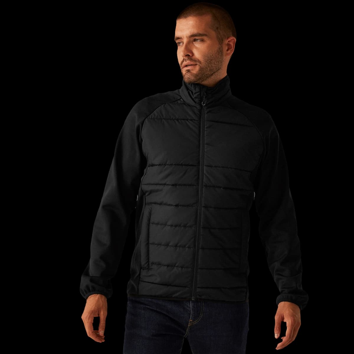 Essential hybrid jacket