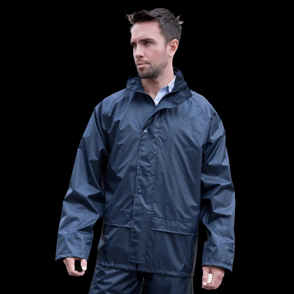 Core rain jacket
