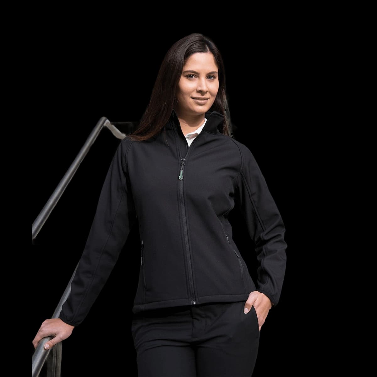 Women's Core printable softshell jacket