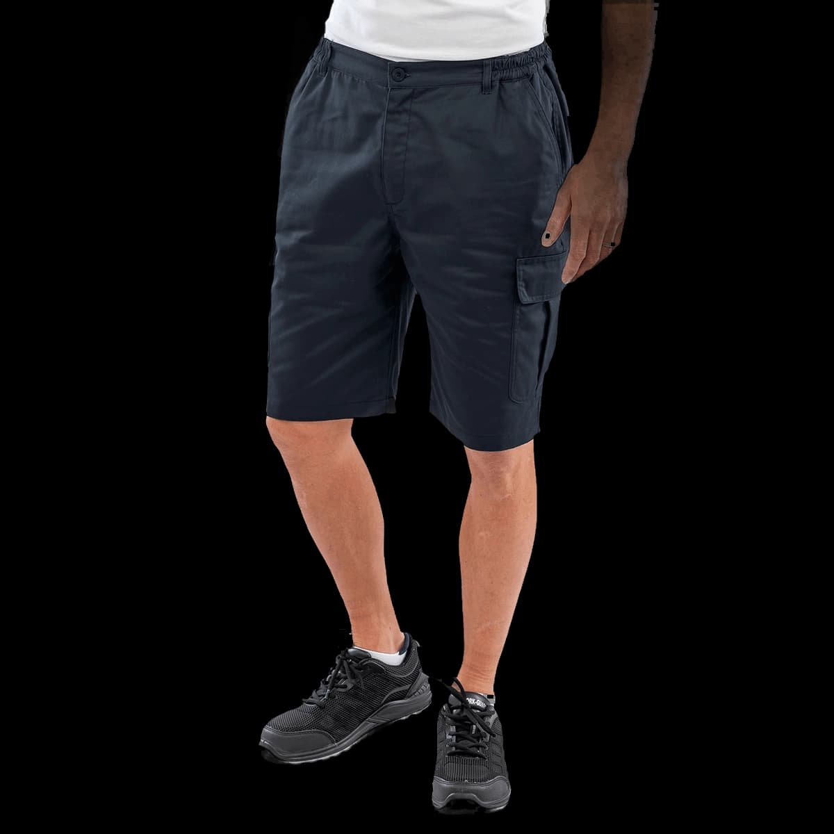 Recycled work-guard utility shorts