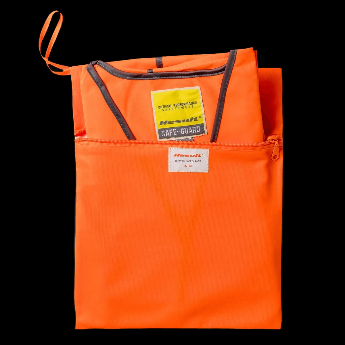 Safety vest storage bag