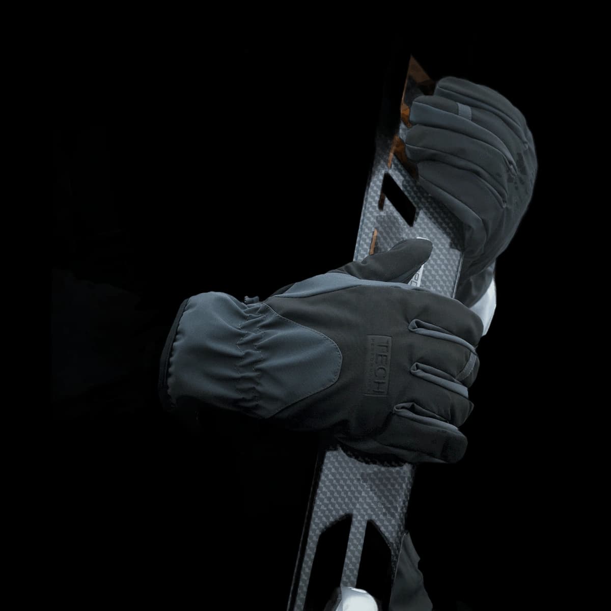 Tech performance softshell glove