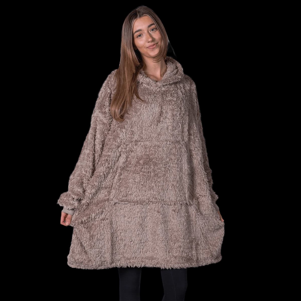 The Ribbon teddy bear fabric hoodie