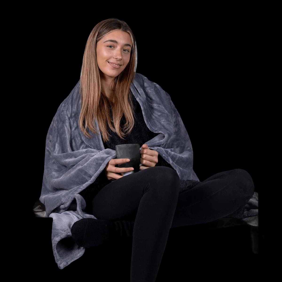 Eskimo-style blanket