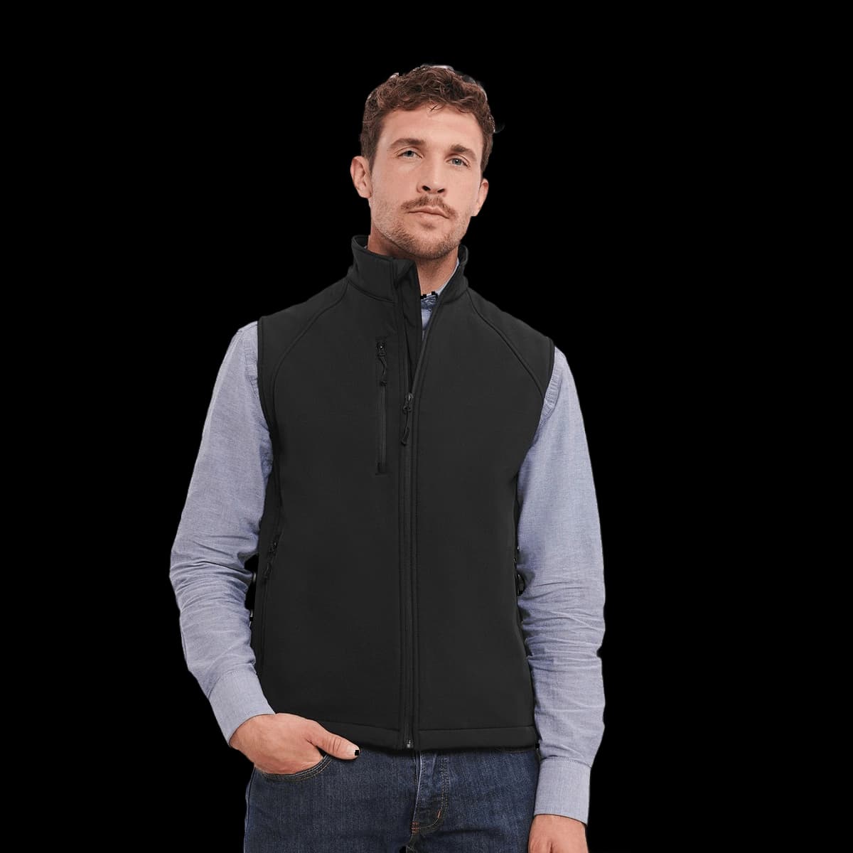 Softshell gilet