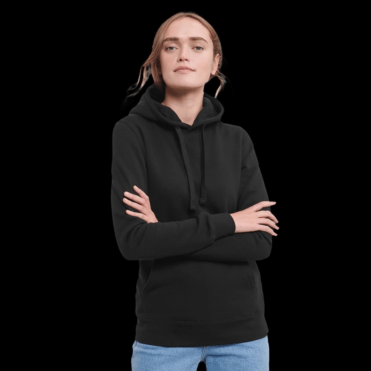 Women's authentic hooded sweatshirt