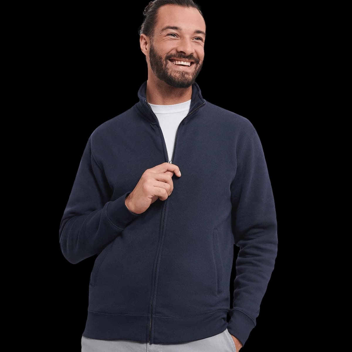 Authentic sweatshirt jacket