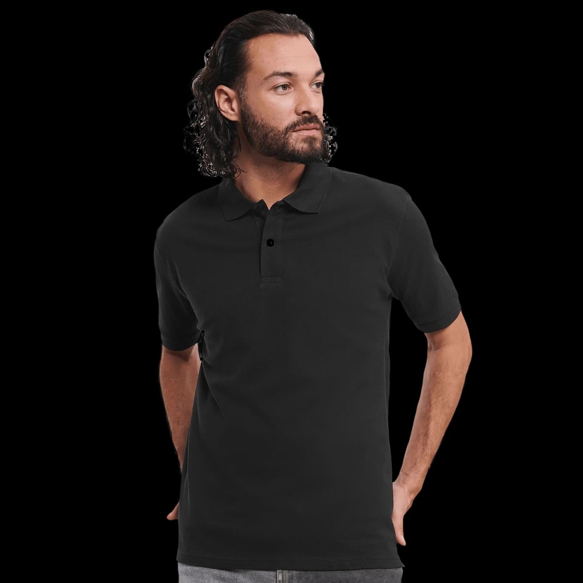 Classic cotton piqué polo