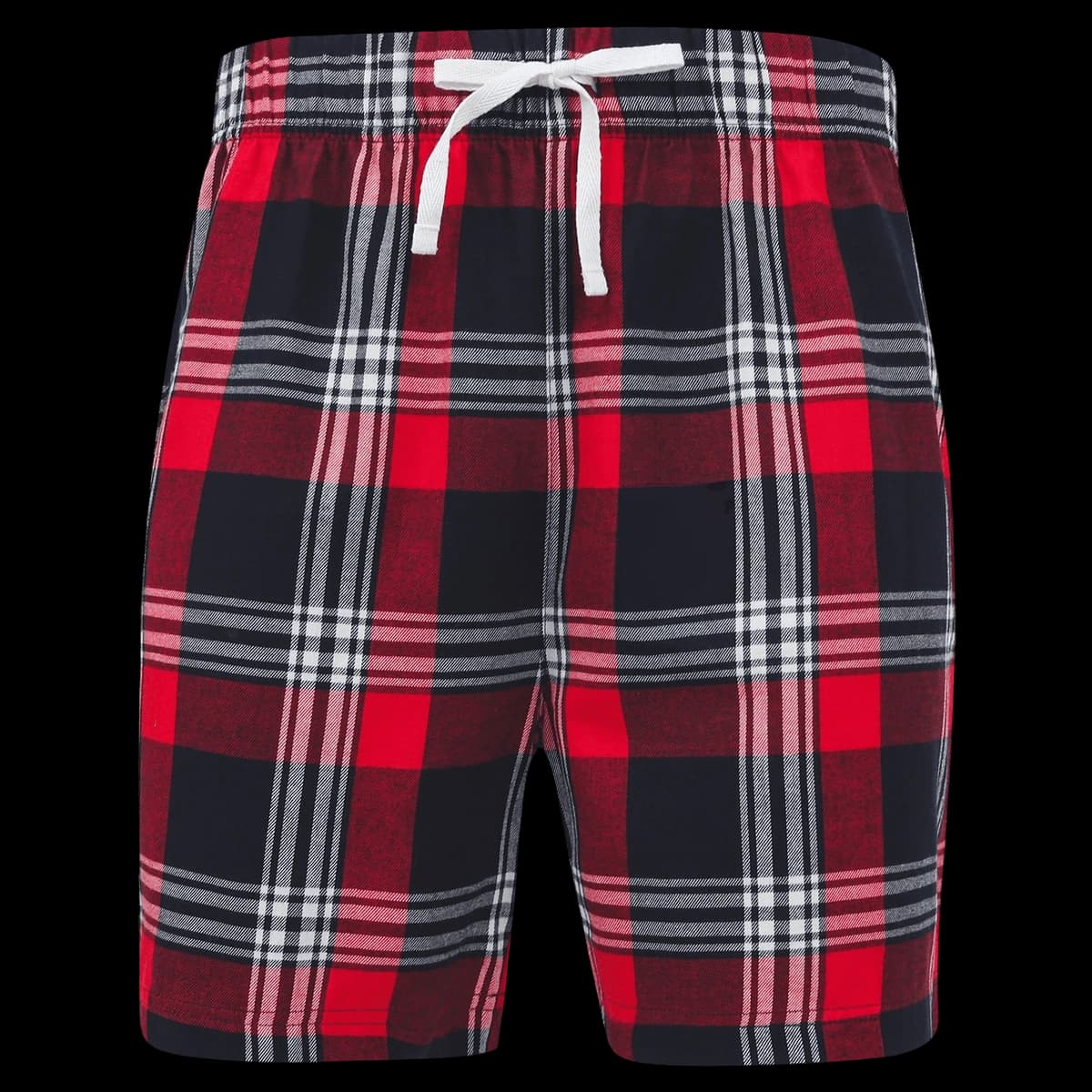 Tartan lounge shorts