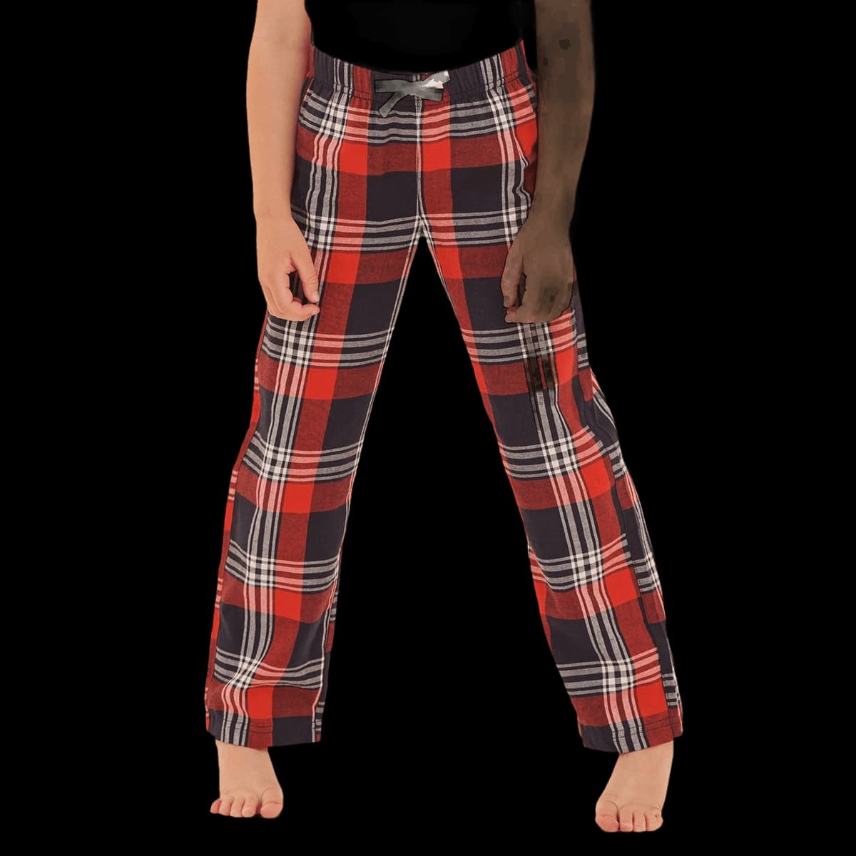 Kids tartan lounge pants