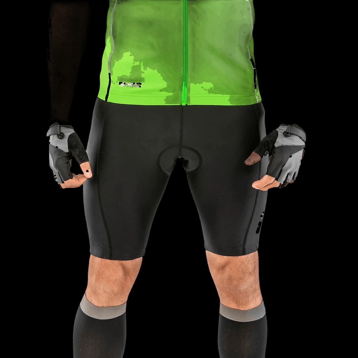 Padded bikewear shorts