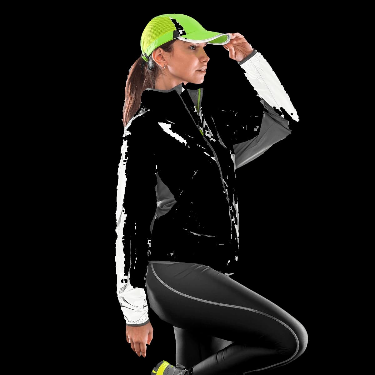 Luxe reflective hi-vis jacket