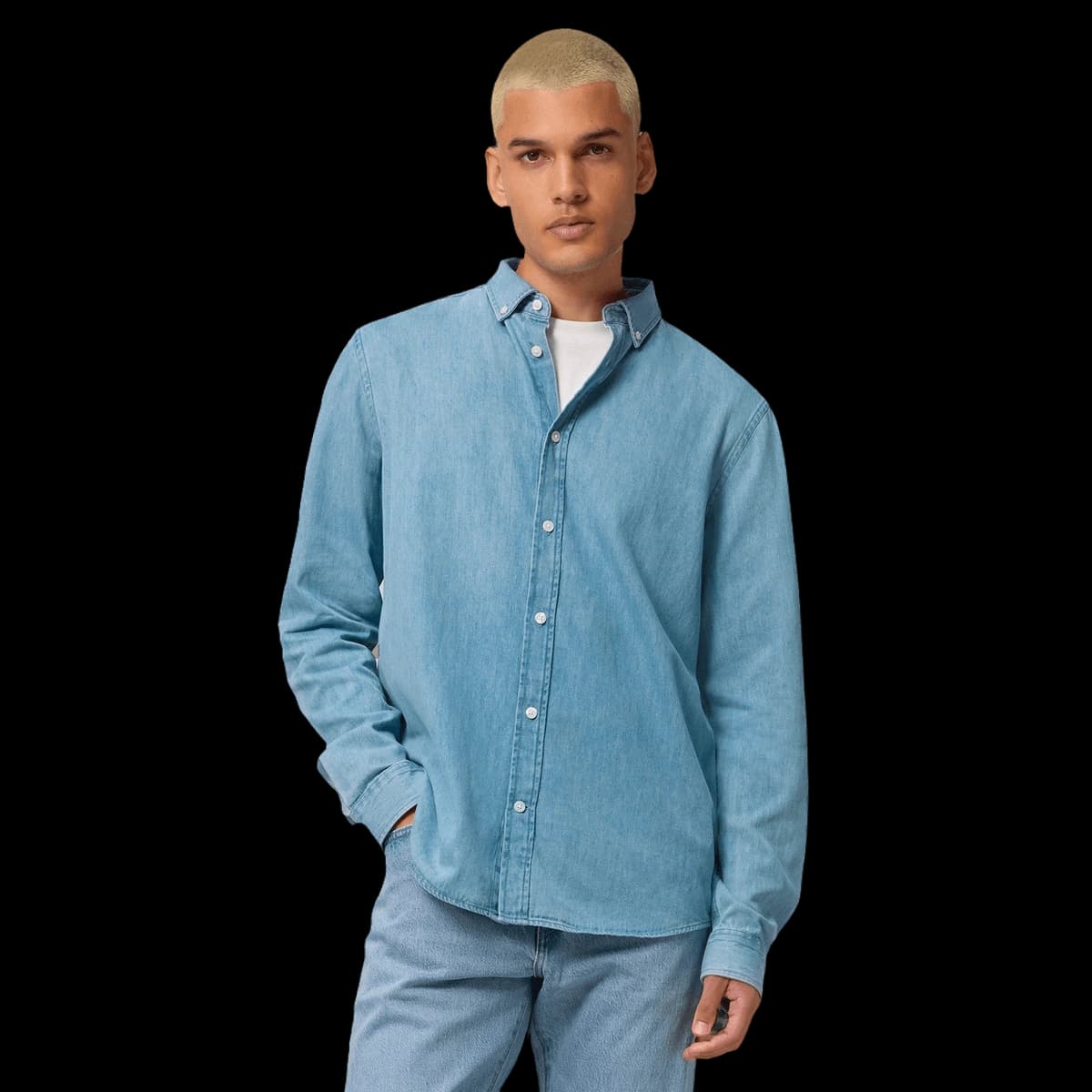 Stanley denim shirt (STWM967)