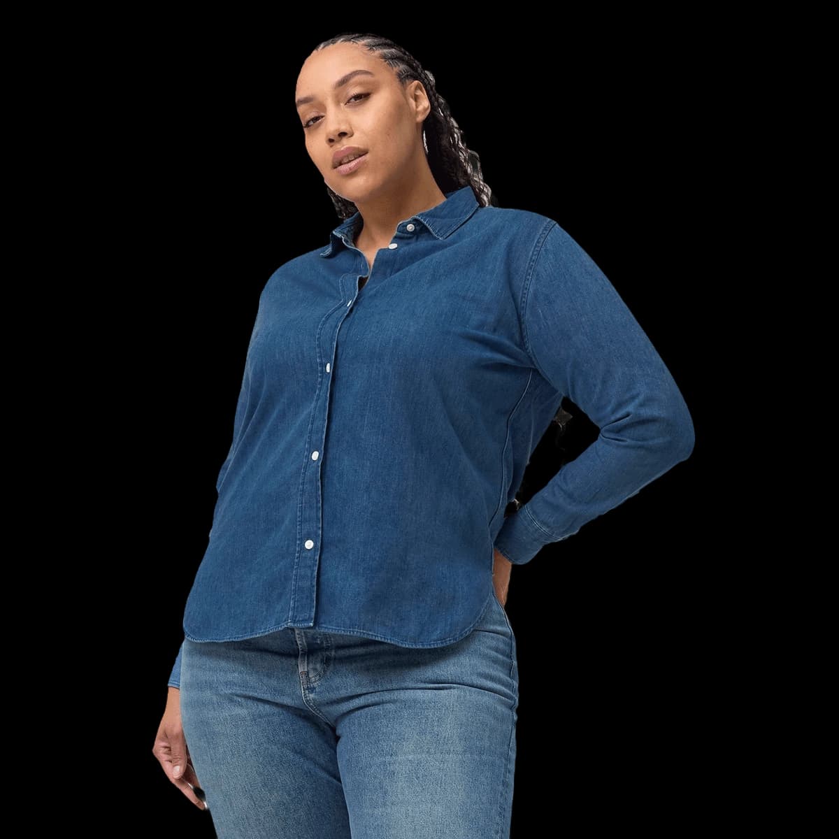 Stella denim shirt (STWW970)
