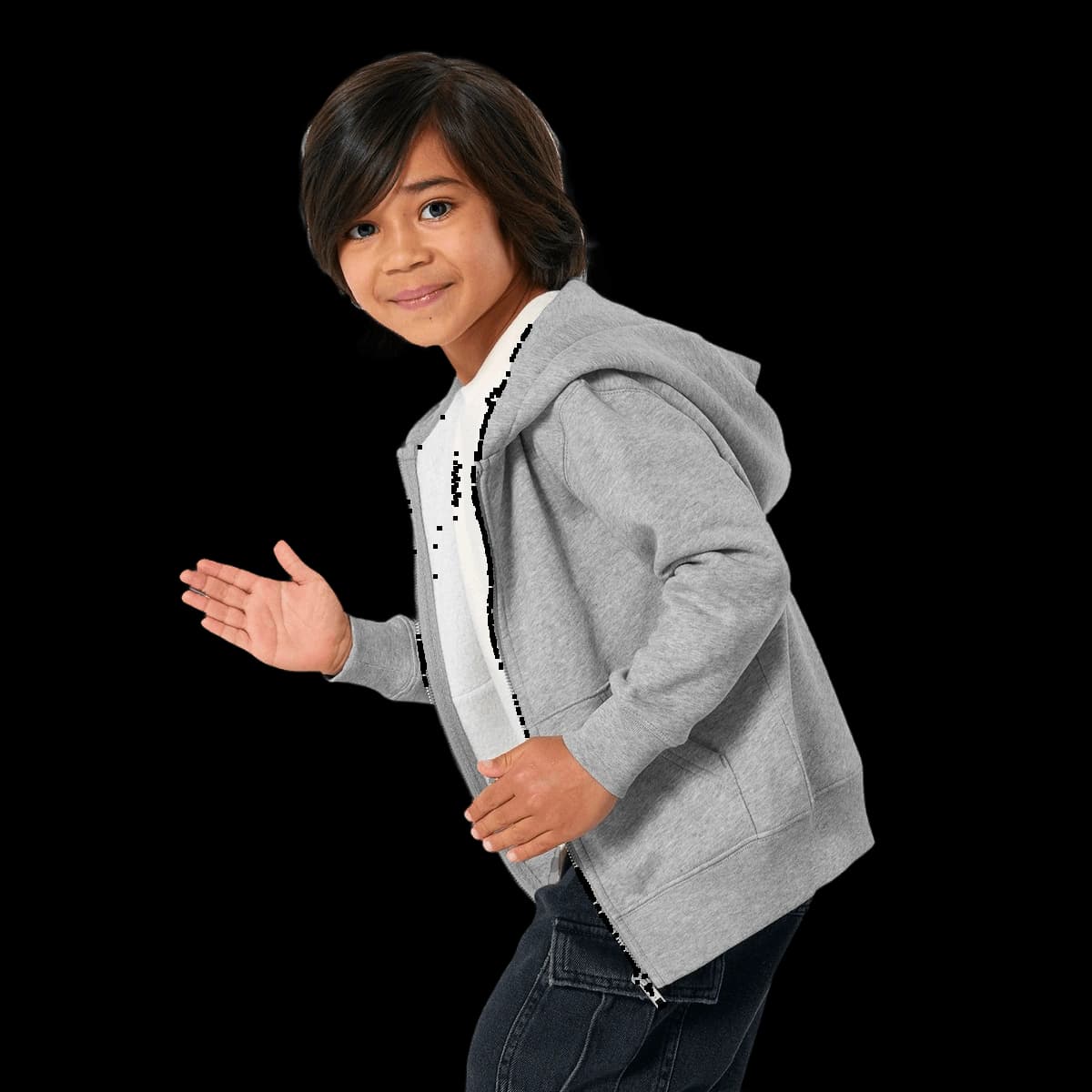 Kids Mini Cultivator 2.0 iconic zip-thru hoodie sweatshirt (STSK182)