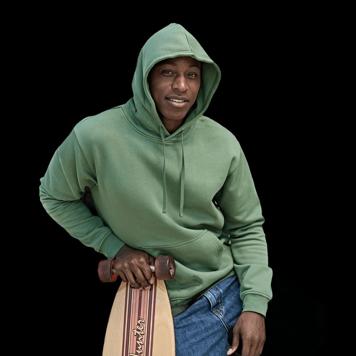 UNLABELED hooded sweatshirt (5152)