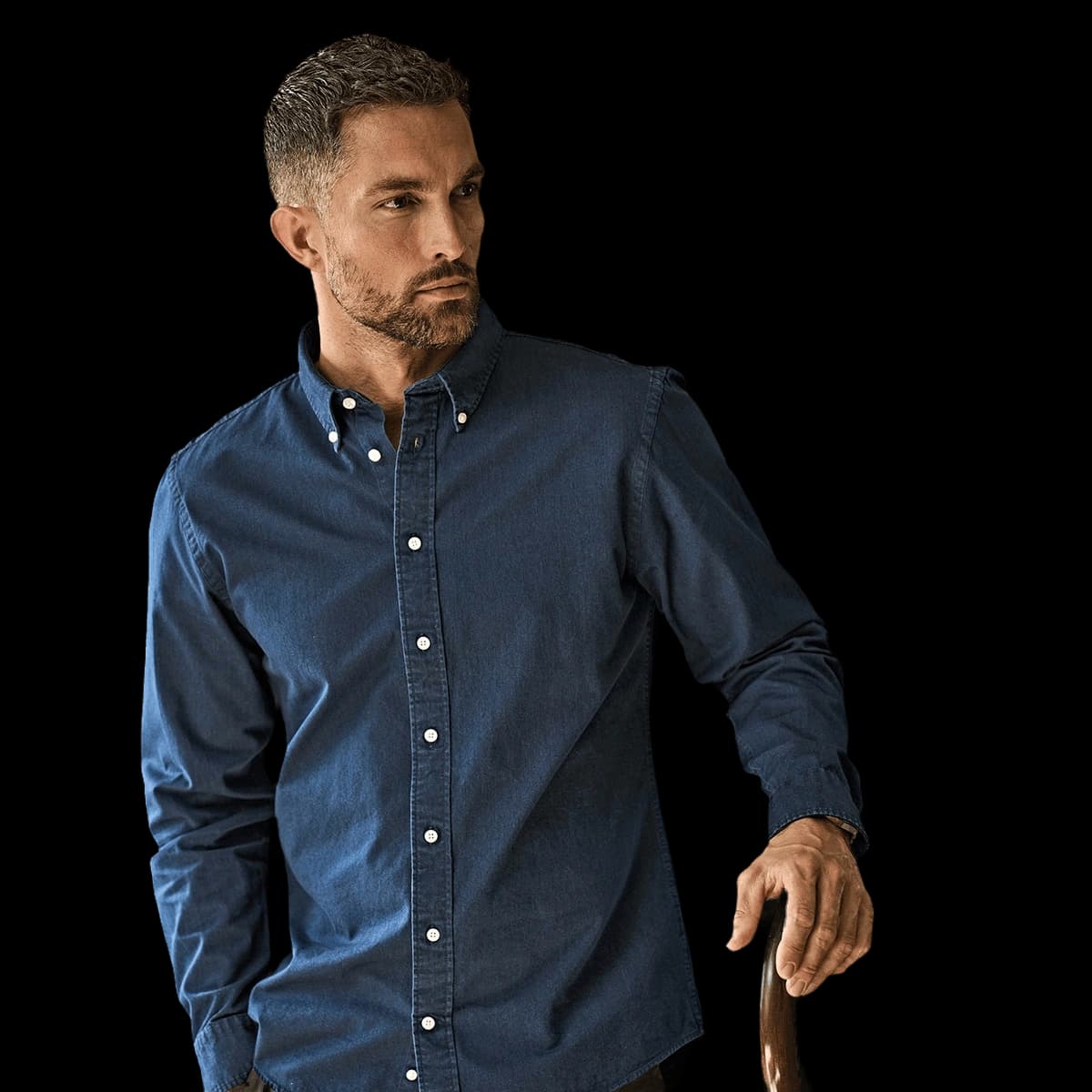 Casual twill shirt (4002)