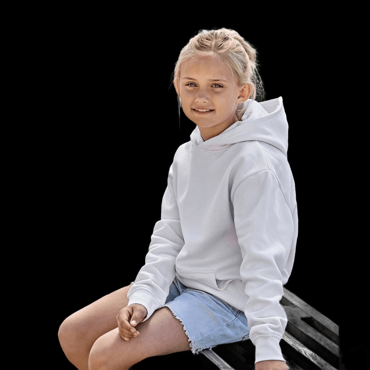 Junior UNLABELED hooded sweatshirt (5152B)