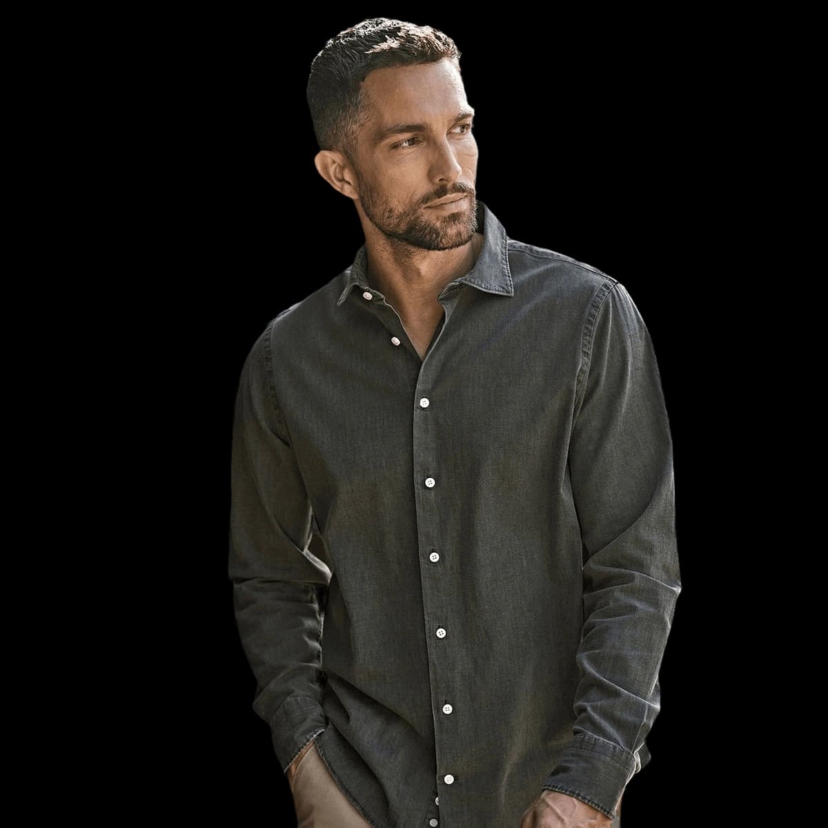 Denim shirt (4004)