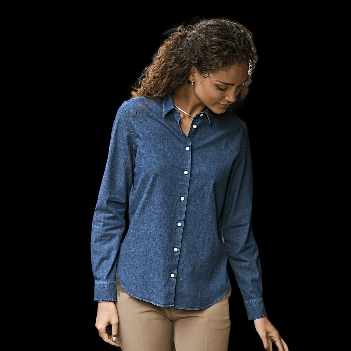 Women’s denim shirt (4005)