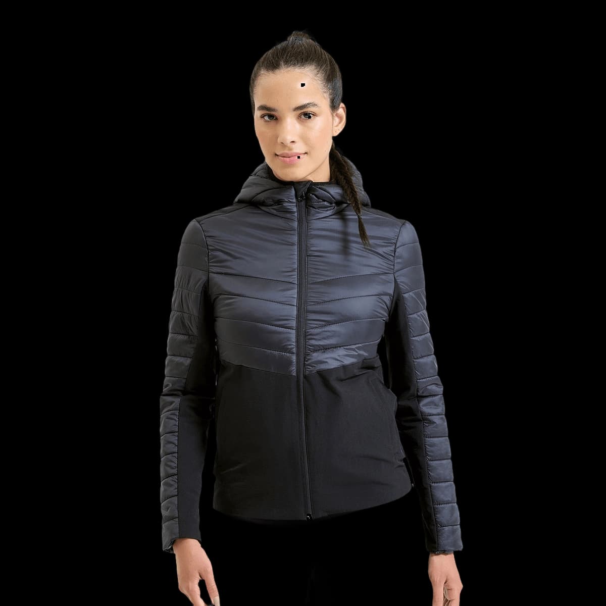 Women's TriDri® insulated hybrid jacket