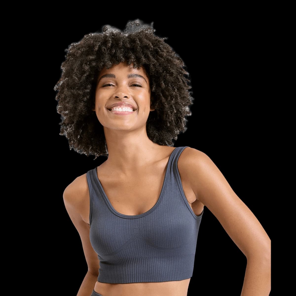 Tridri® ribbed seamless multi-sport bra