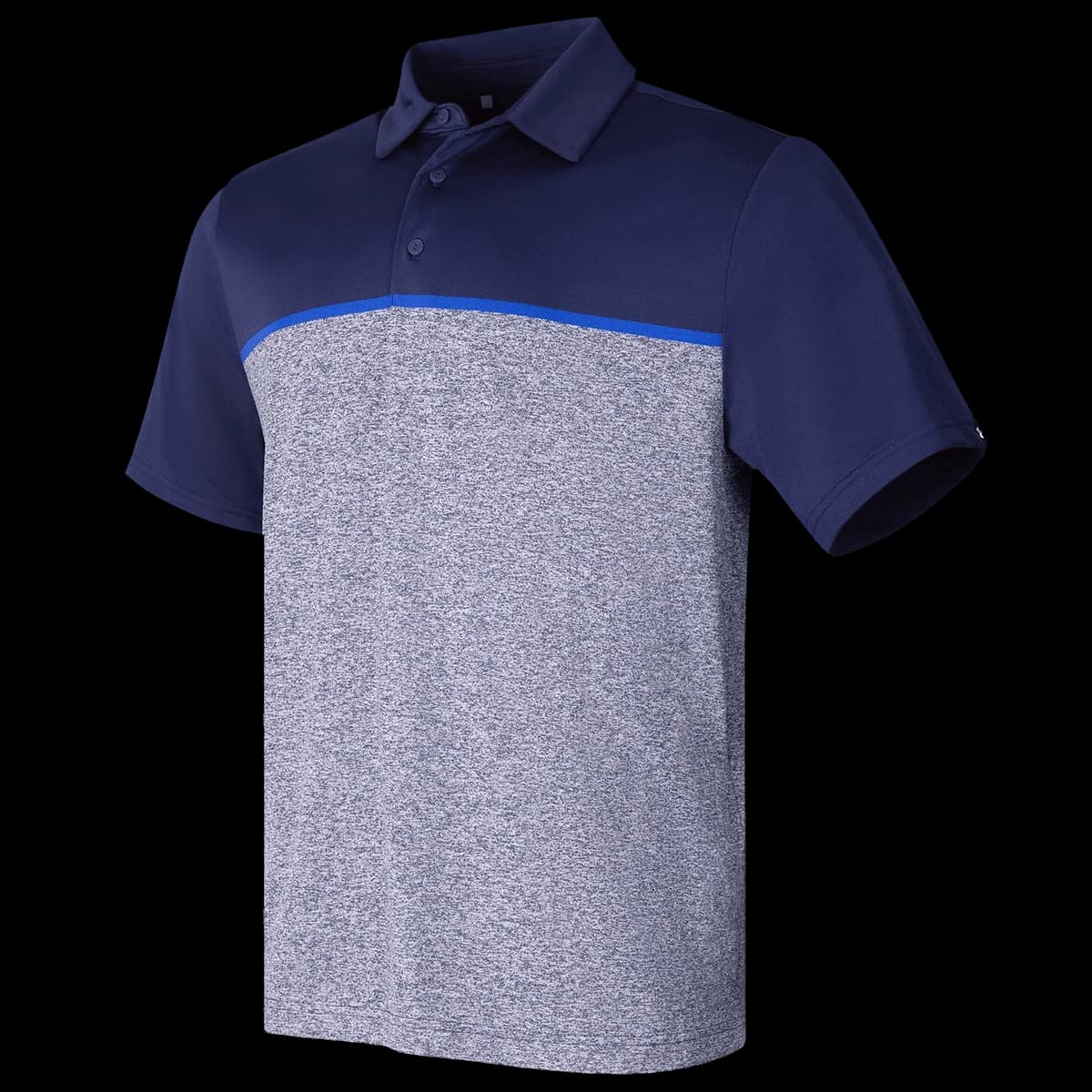 UA playoff 3.0 stripe polo LB – edge lit