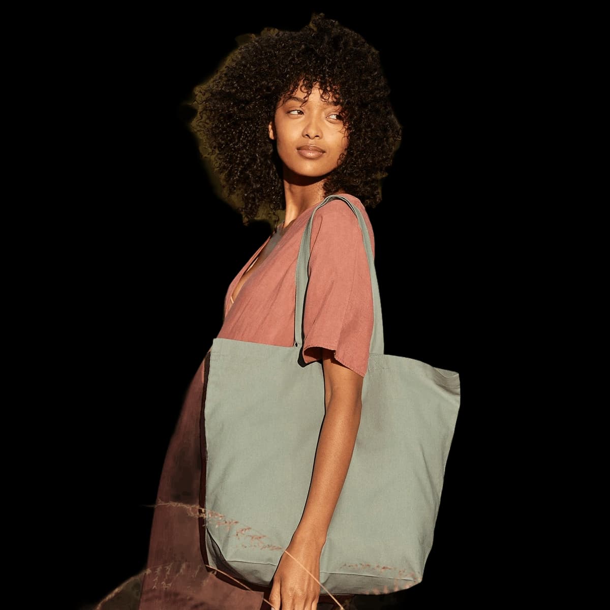 Organic cotton InCo. maxi bag for life