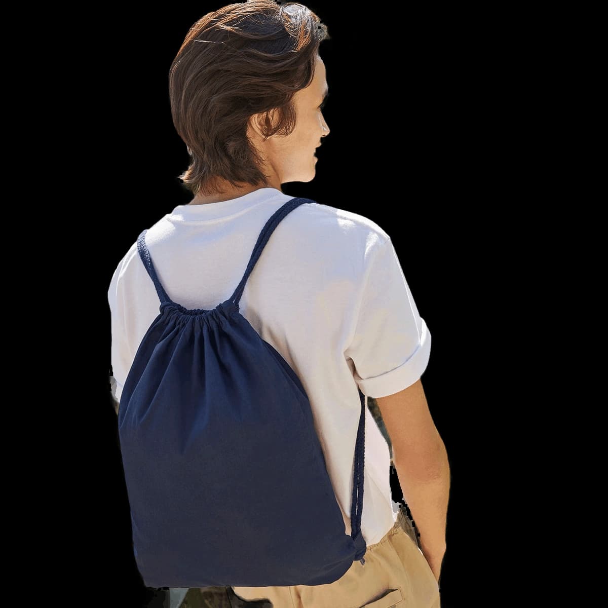Premium cotton gymsac
